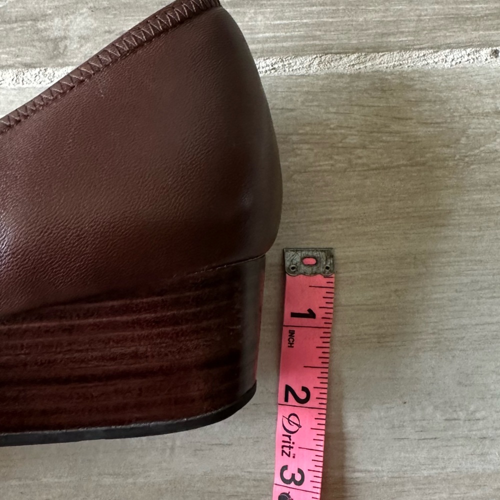 Cole Haan Nike Air Brown Ballet Wedge Heels Size 9.5 - Picture 5 of 6